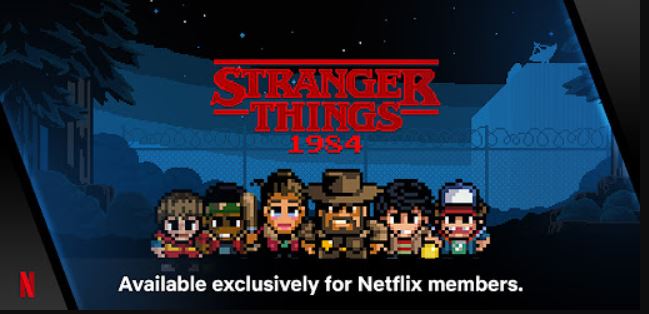 Netflix Games Stranger Things 1984